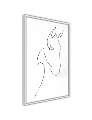 Poster  Sketch of a Horse's Head